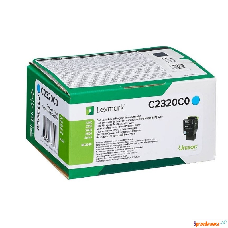 Toner Lexmark C2320C0 Błękitny (cyan) - Tusze, tonery - Włocławek