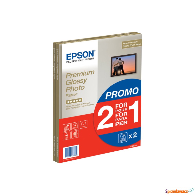 Papier fotograficzny Epson Premium Glossy Photo... - Akcesoria fotograficzne - Tarnowskie Góry