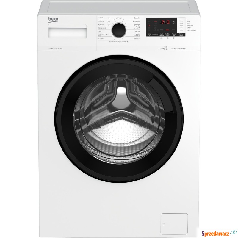 Pralka Beko WUV8612WPBSE 8 kg - Pralki, suszarki - Opole