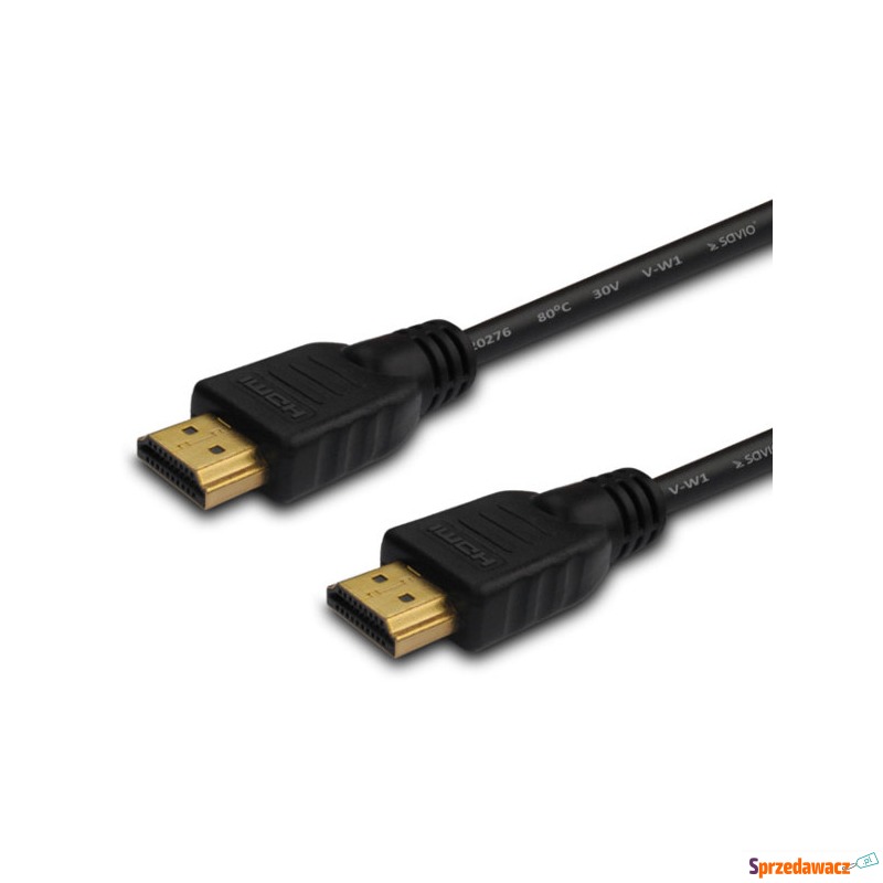 Kabel HDMI SAVIO CL-06 3m czarny - Kable video - Zielona Góra