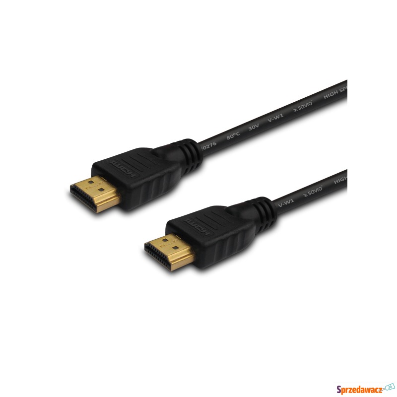 Kabel HDMI SAVIO CL-05 2m Czarny - Kable video - Białogard