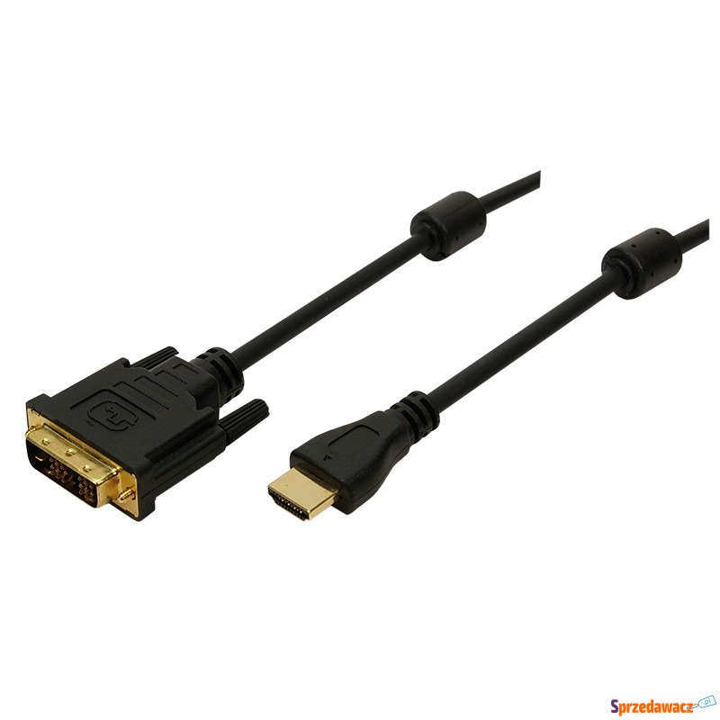 Kabel HDMI - DVI-D CH0004 LogiLink 2m - Kable video - Gdańsk