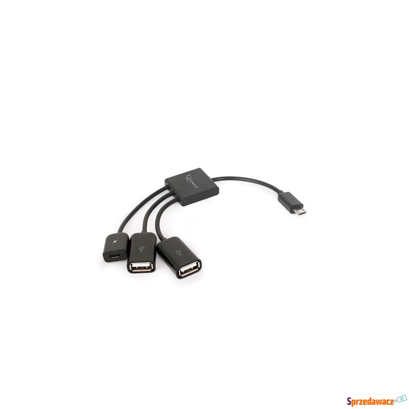 Gembird Kabel OTG USB Micro BM -> 2xUSB-AF+Micro... - Kable USB - Bytom