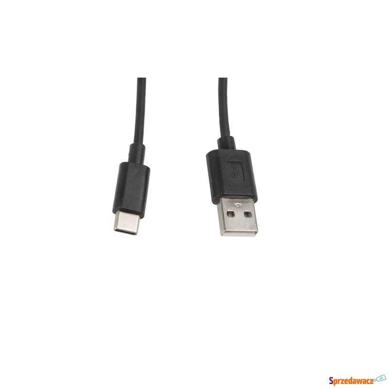 LANBERG Kabel USB-C -> USB-A M M 1M 2.0 czarny - Kable USB - Bydgoszcz