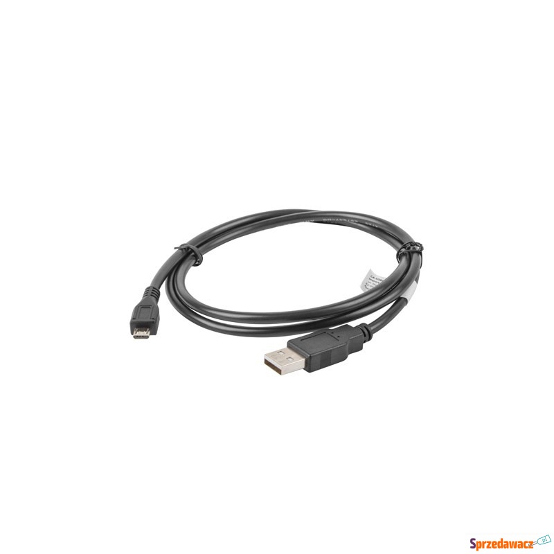 LANBERG Kabel USB 2.0 micro AM-MBM5P 1M czarny - Kable USB - Gdańsk