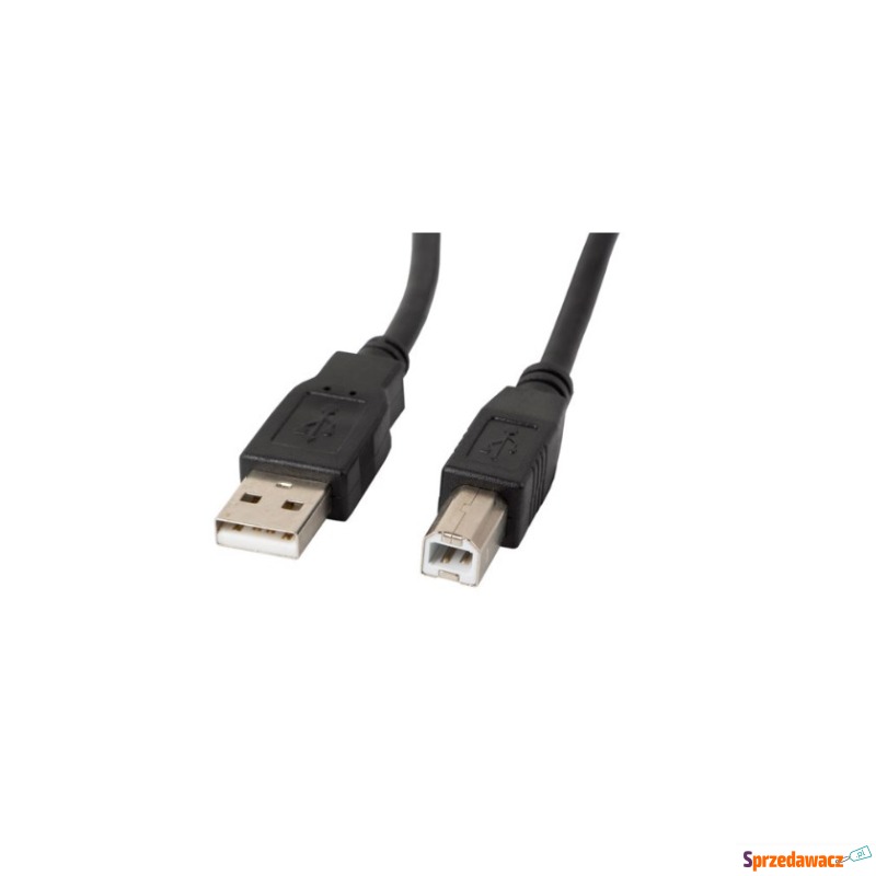 Kabel LANBERG USB 2.0 AM-BM 3M Ferryt czarny - Kable USB - Legnica