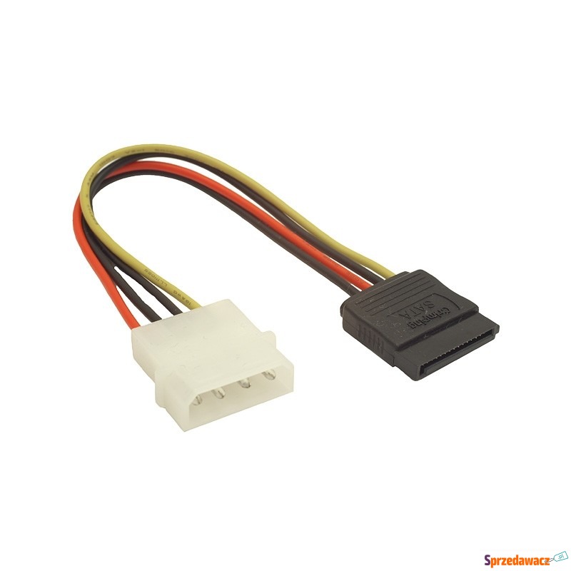 KABEL SATA ZASILAJĄCY MOLEX(M)->SATA(F) 15CM GEMBIRD - Zasilacze - Elbląg