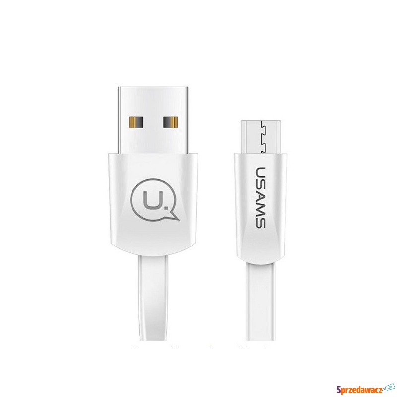 Kabel USAMS U2 US-SJ201 microUSB 1,2m biały - Kable USB - Domaszowice