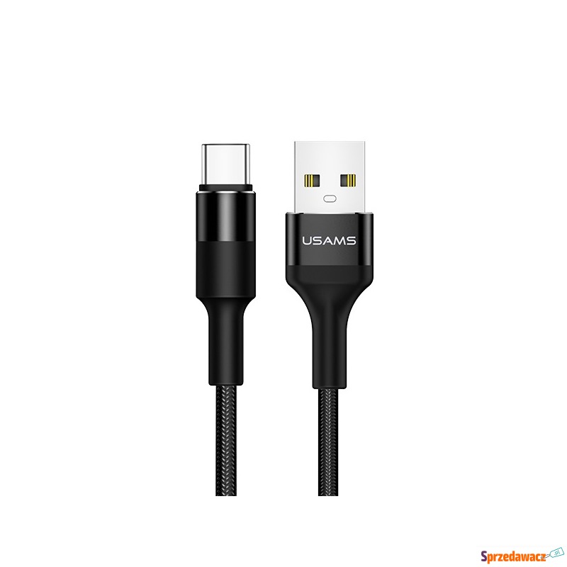 Kabel USB-C USAMS U5 czarny - Kable USB - Słupsk