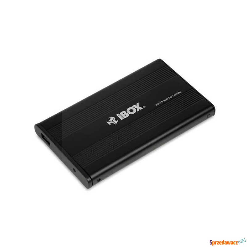 Obudowa HDD 2.5" iBOX HD-01 USB 2.0 czarna, aluminium - Obudowy - Włocławek