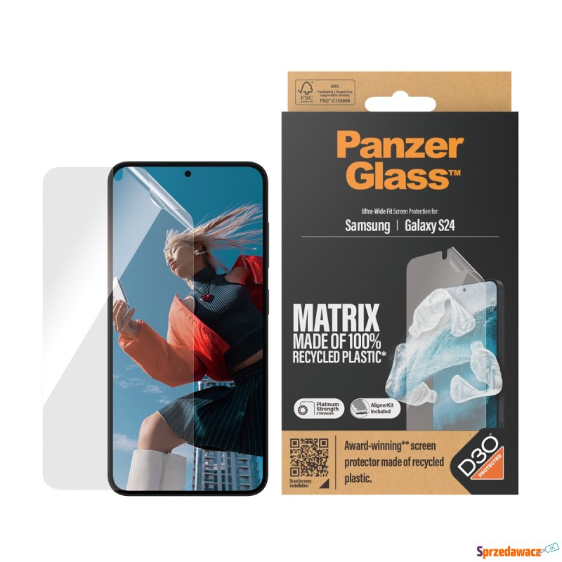 Folia ochronna PanzerGlass Matrix Galaxy S24 - Akcesoria i części - Pilchowo