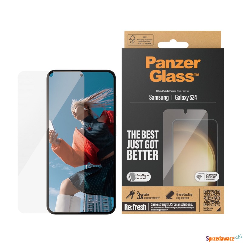 Szkło ochronne PanzerGlass Screen Protector G... - Akcesoria i części - Inowrocław