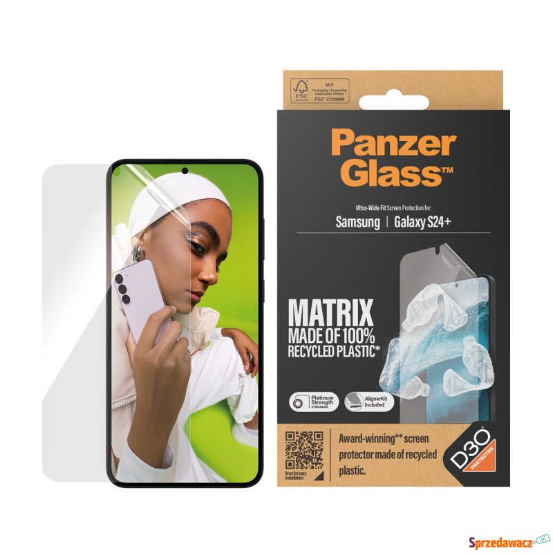 Folia ochronna PanzerGlass Matrix Galaxy S24 Plus - Akcesoria i części - Rzeszów