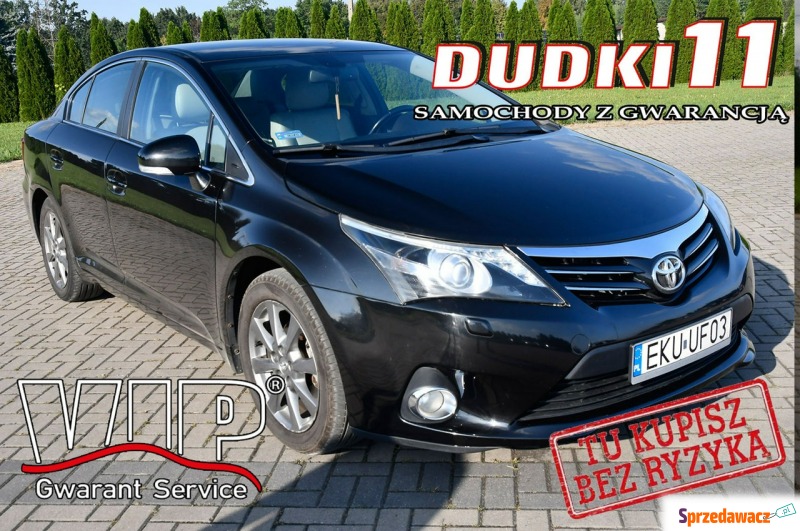 Toyota Avensis  Sedan/Limuzyna 2012,  2.0 diesel - Na sprzedaż za 23 900 zł - Kutno