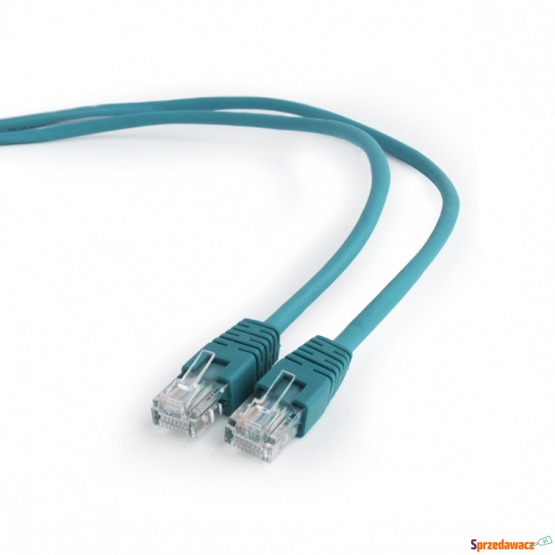 Patch cord UTP kat. 5e 1m zielony Gembird - Kable pozostałe - Miszkowice