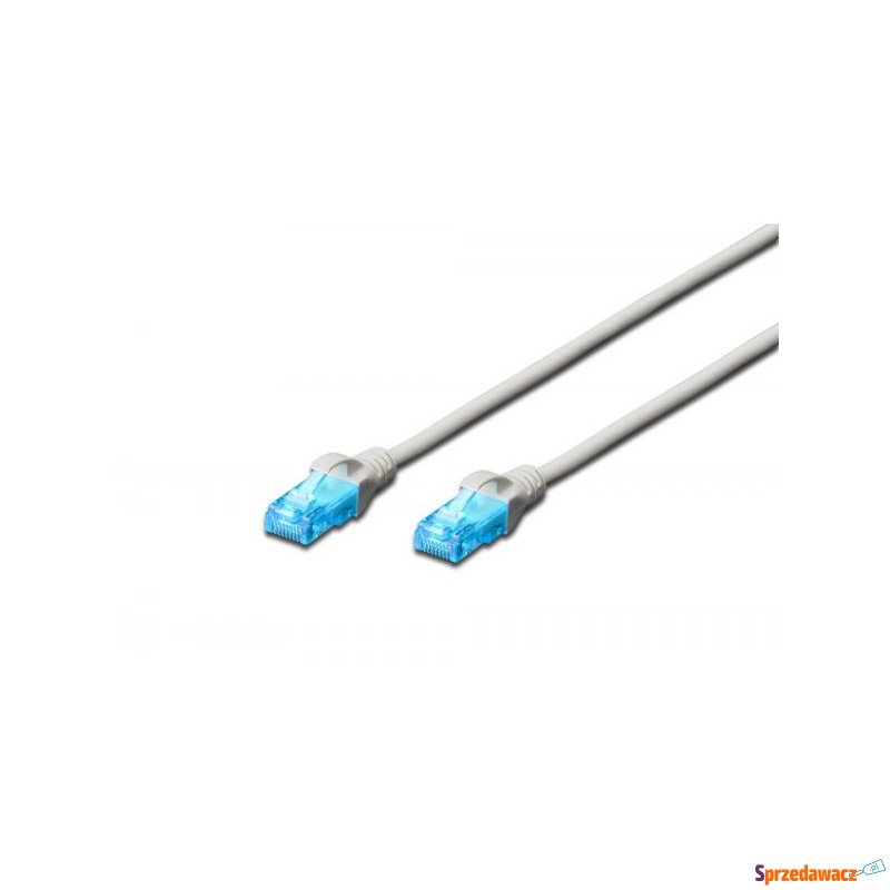 Patch cord DIGITUS UTP kat. 5e 3m PVC szary - Kable pozostałe - Bielsko-Biała