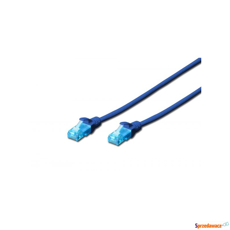 Patch cord DIGITUS UTP kat. 5e 3m PVC niebieski - Kable pozostałe - Koszalin