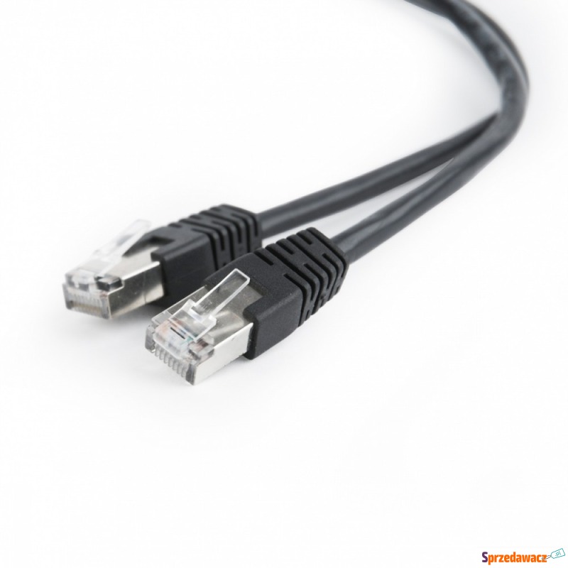 Gembird Patch cord kat.5e 0.5M FTP black - Kable pozostałe - Kielce