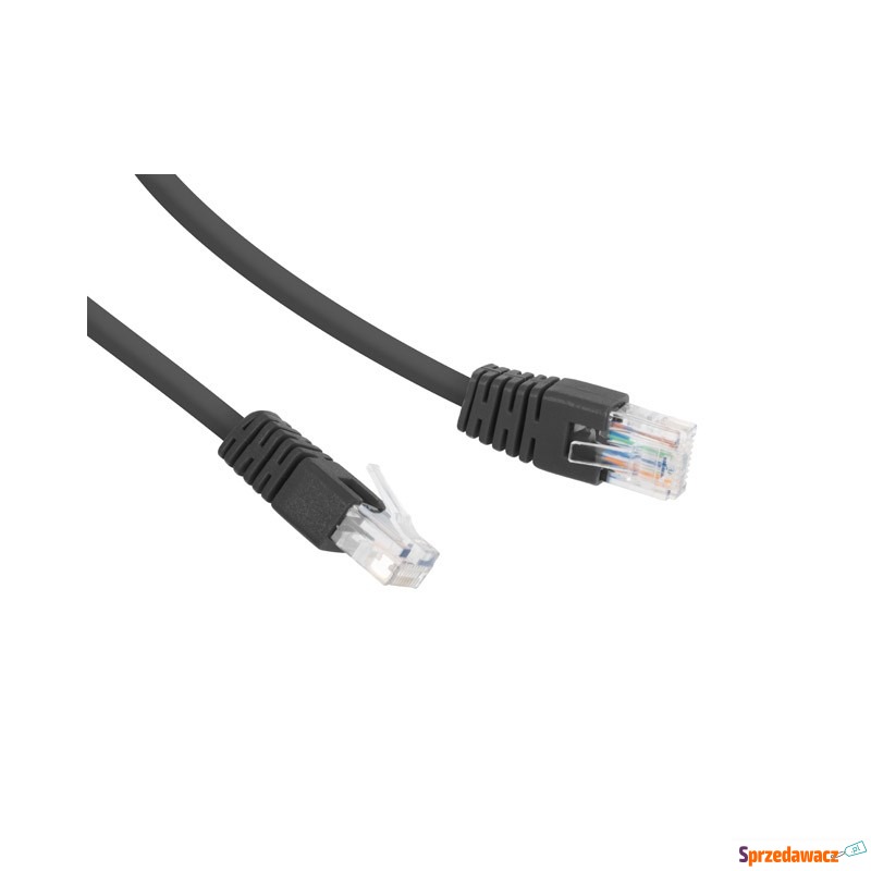 Gembird Patch cord Kat.6 UTP 1m czarny - Kable pozostałe - Katowice