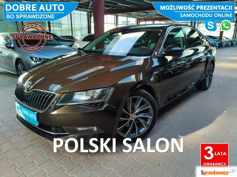 Škoda Superb - 2.0 220KM DSG L&K Skóra,Wentyl... - Samochody osobowe - Mysłowice