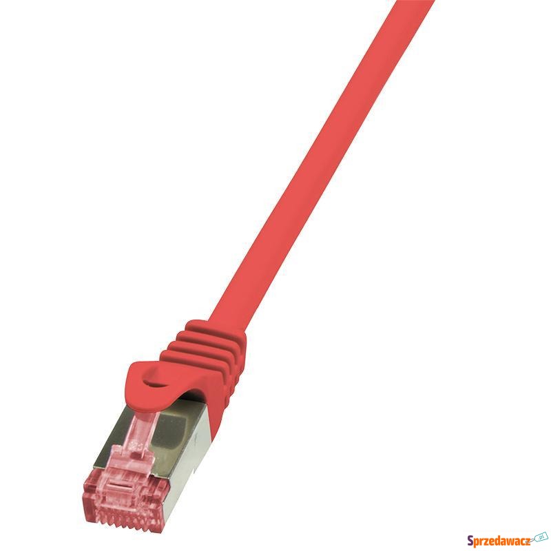 Patchcord LogiLink CQ2054S CAT.6 S FTP 2m, czerwony - Kable pozostałe - Wodzisław Śląski