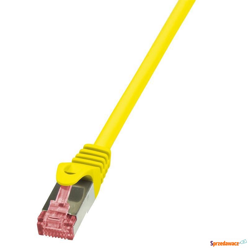 Patchcord LogiLink CQ2057S CAT.6 S FTP 2m, żółty - Kable pozostałe - Suwałki