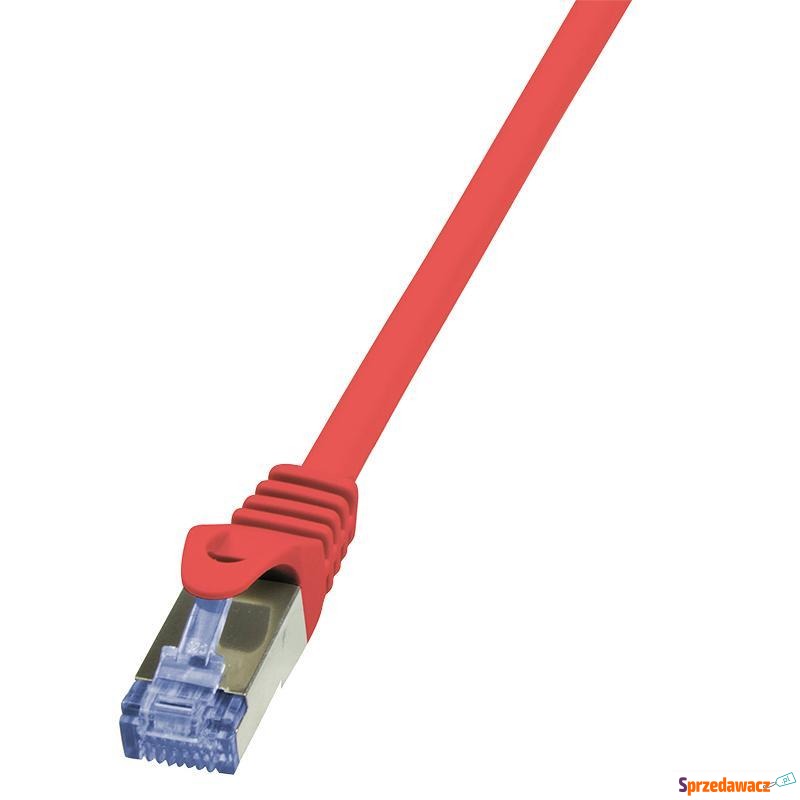 Patchcord LogiLink CQ3044S Cat.6A S FTP 1,5m czerwony - Kable pozostałe - Częstochowa