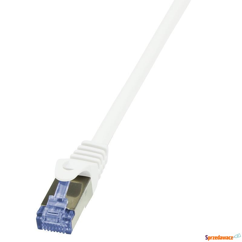 Patchcord LogiLink CQ3041S Cat.6A S FTP 1,5m biały - Kable pozostałe - Płock