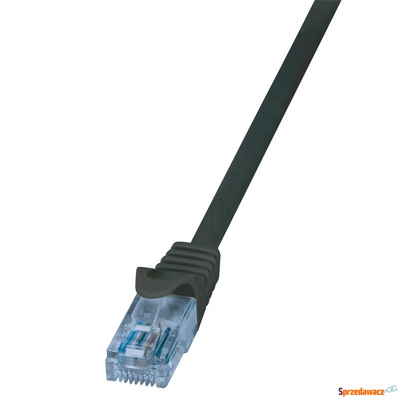 Patchcord LogiLink CP3033U Cat.6A U UTP 1m czarny - Kable pozostałe - Częstochowa