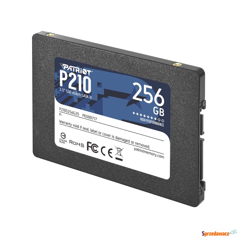 Dysk SSD Patriot P210 256 GB 2.5" - Dyski twarde - Rzeszów