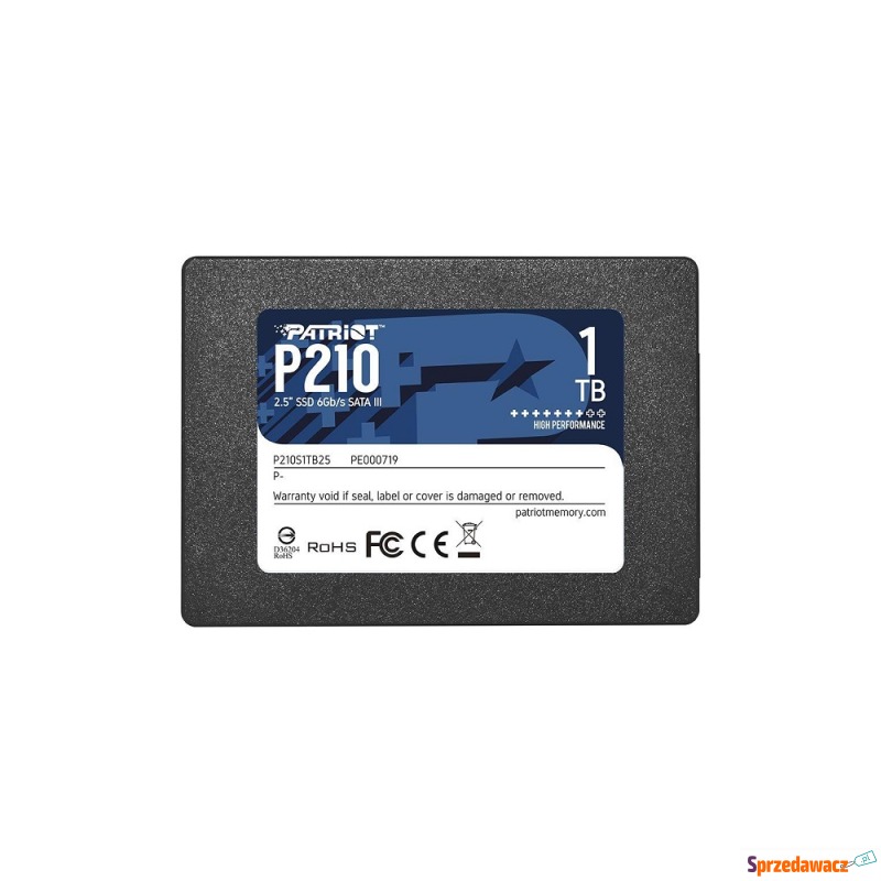 Dysk SSD Patriot P210 2.5" 1 TB - Dyski twarde - Pruszcz Gdański