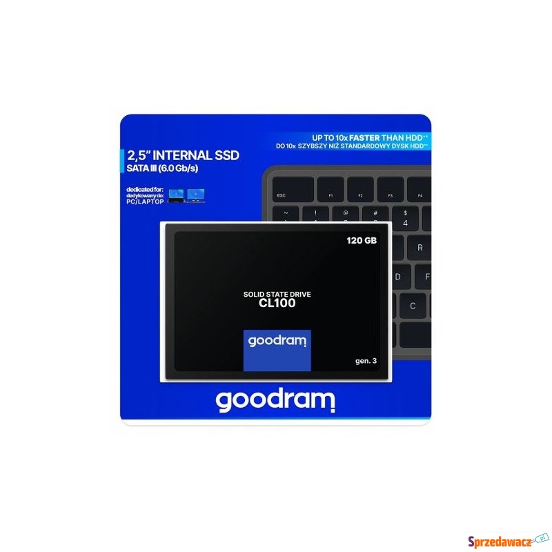 Dysk SSD GOODRAM CL100 GEN.3 120GB 2.5" - Dyski twarde - Staszów