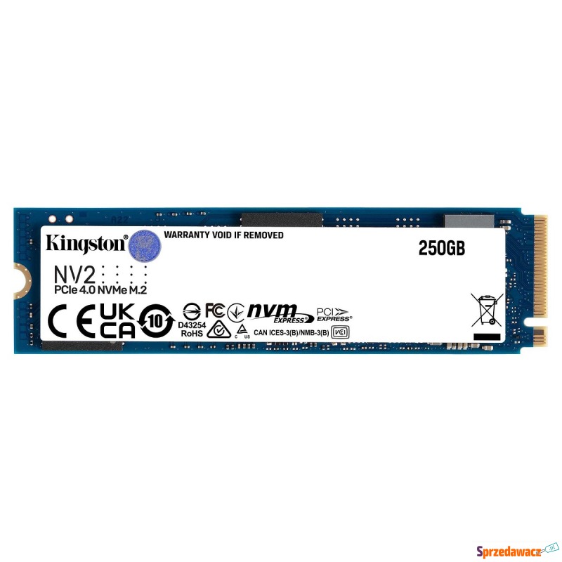 KINGSTON 250GB NV2 M.2 2280 PCIe NVMe - Dyski twarde - Konin