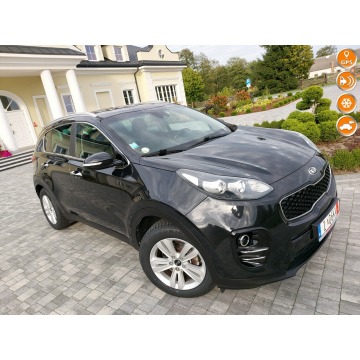 Kia Sportage - 1.7crd kamera navi led przebieg nowe opony !!!