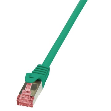 Patchcord LogiLink CQ2055S CAT.6 S FTP 2m, zielony