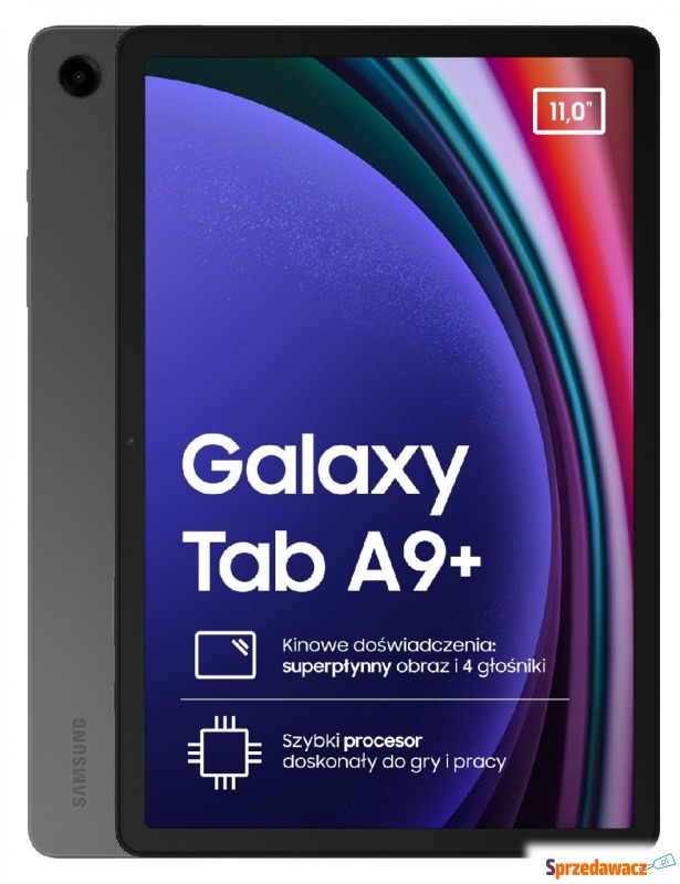 Samsung Galaxy Tab A9+ 11.0 64GB 5G szary (X216) - Tablety - Radom