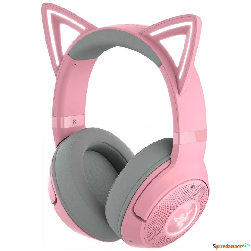 Nauszne Razer Kraken Kitty V2 BT Quartz - Słuchawki - Dąbrowa Górnicza