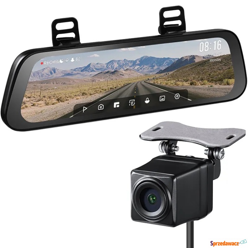 Wideorejestrator 70mai Rearview Dash Cam S500... - Rejestratory jazdy - Poznań