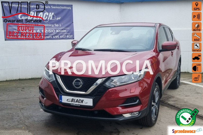 Nissan Qashqai 2018,  1.2 benzyna - Na sprzedaż za 63 850 zł - Konin