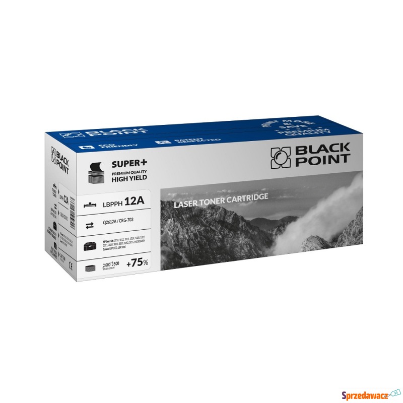 Toner laserowy Black Point Super Plus LBPPH12A... - Tusze, tonery - Gliwice