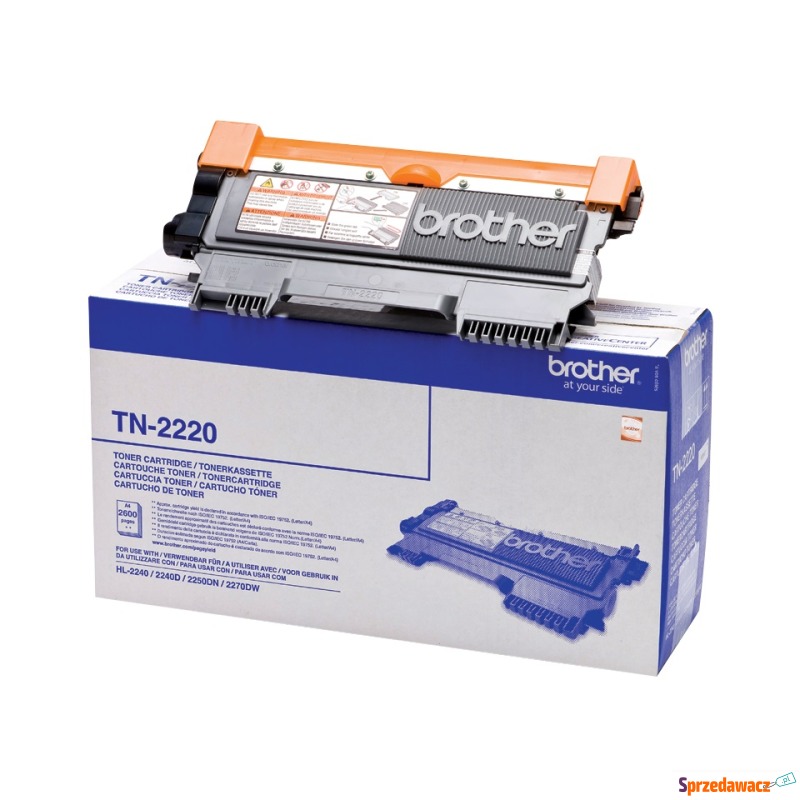 Toner Brother TN-2220 Czarny 2600 str. - Tusze, tonery - Luboszyce