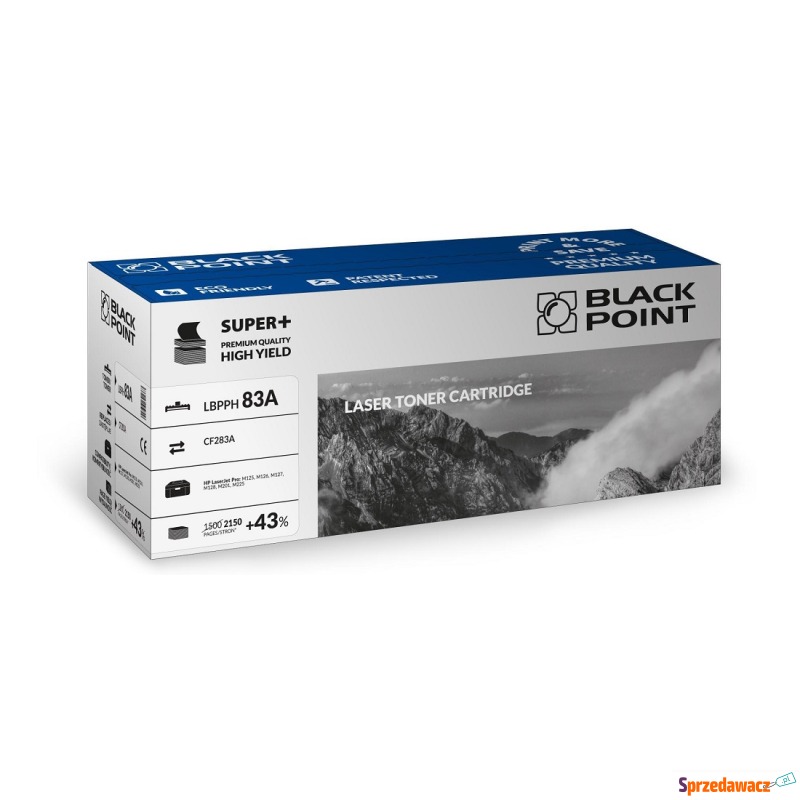 Toner laserowy Black Point Super Plus LBPPH83A... - Tusze, tonery - Wrocław