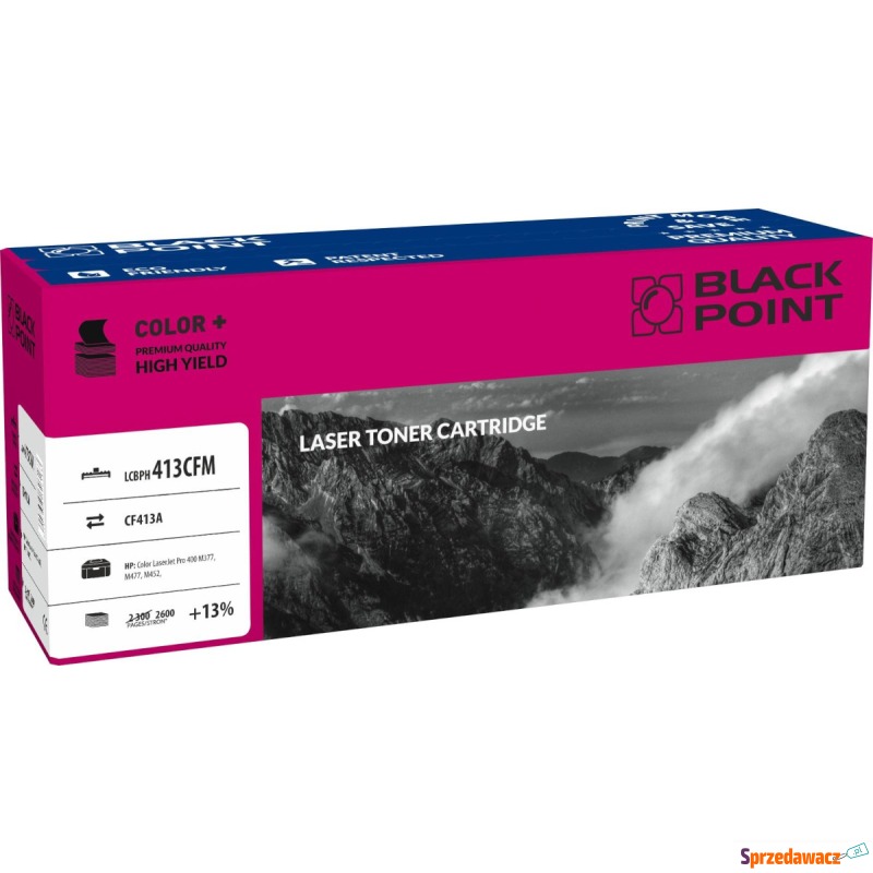 Tuner BLACKPOINT LCBPH413CFM Purpura (Magenta) - Tusze, tonery - Legnica