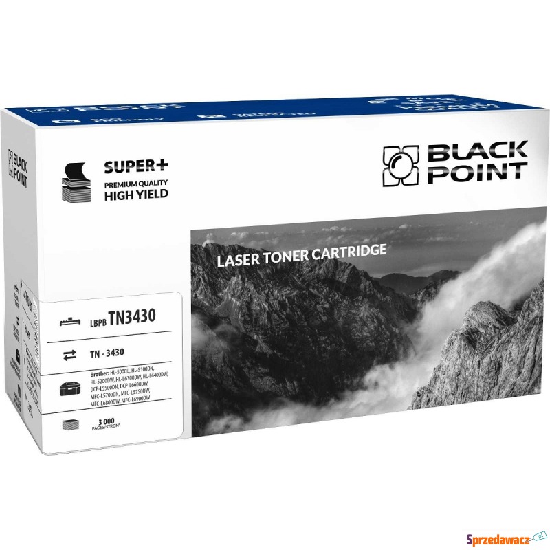 Toner laserowy Black Point Super Plus LBPBTN3430... - Tusze, tonery - Włocławek