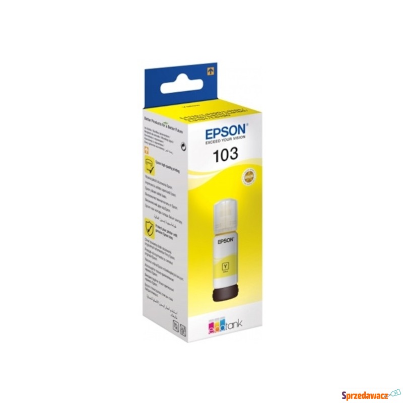 Atrament yellow w butelce 65ml do Epson L3110... - Tusze, tonery - Żory