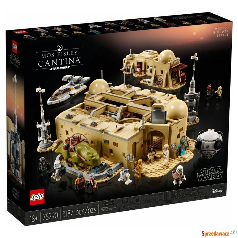 Klocki konstrukcyjne LEGO Star Wars 75290 Kantyna... - Klocki - Łódź