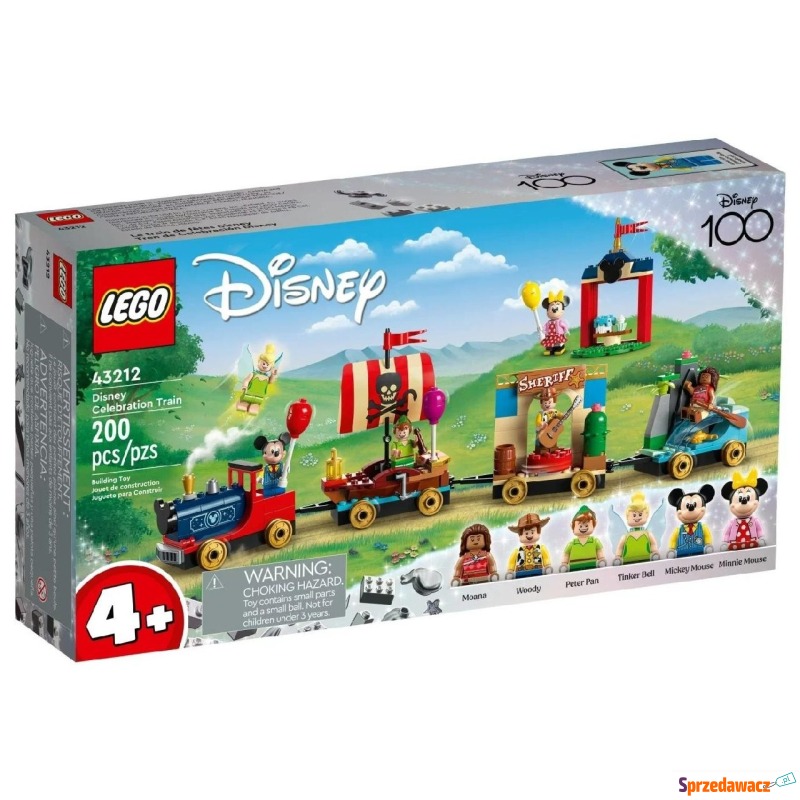 Klocki konstrukcyjne LEGO 43212 Disney Disney... - Klocki - Głogów