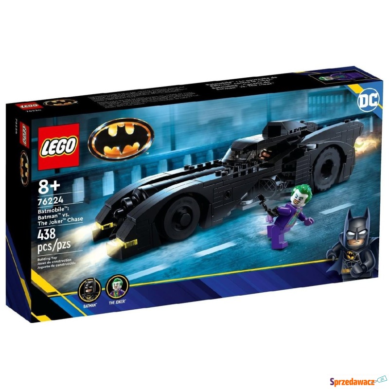 Klocki konstrukcyjne LEGO Batman 76224 Batmobil:... - Klocki - Lubin