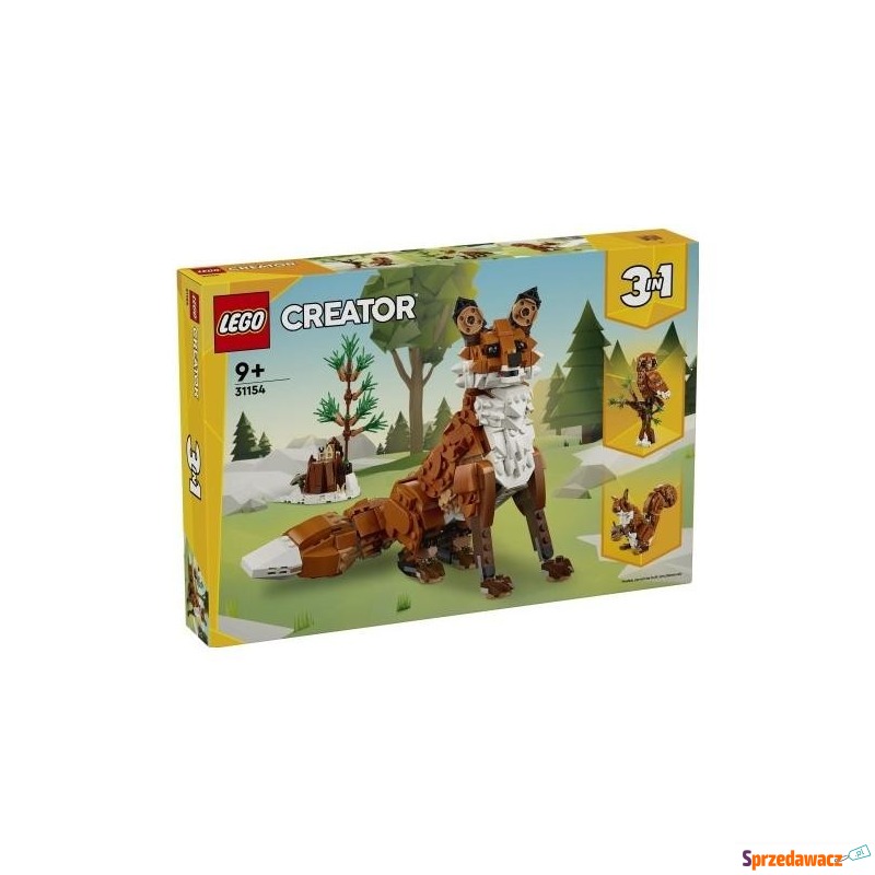 Klocki konstrukcyjne LEGO Creator 3w1 31154 Leśne... - Klocki - Gdańsk