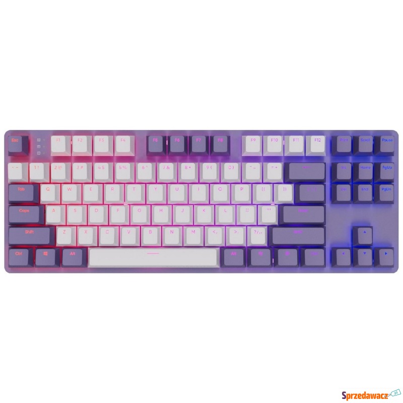 Dark Project KD87A Violet/White ABS G3MS Sapphire - Klawiatury - Radomsko